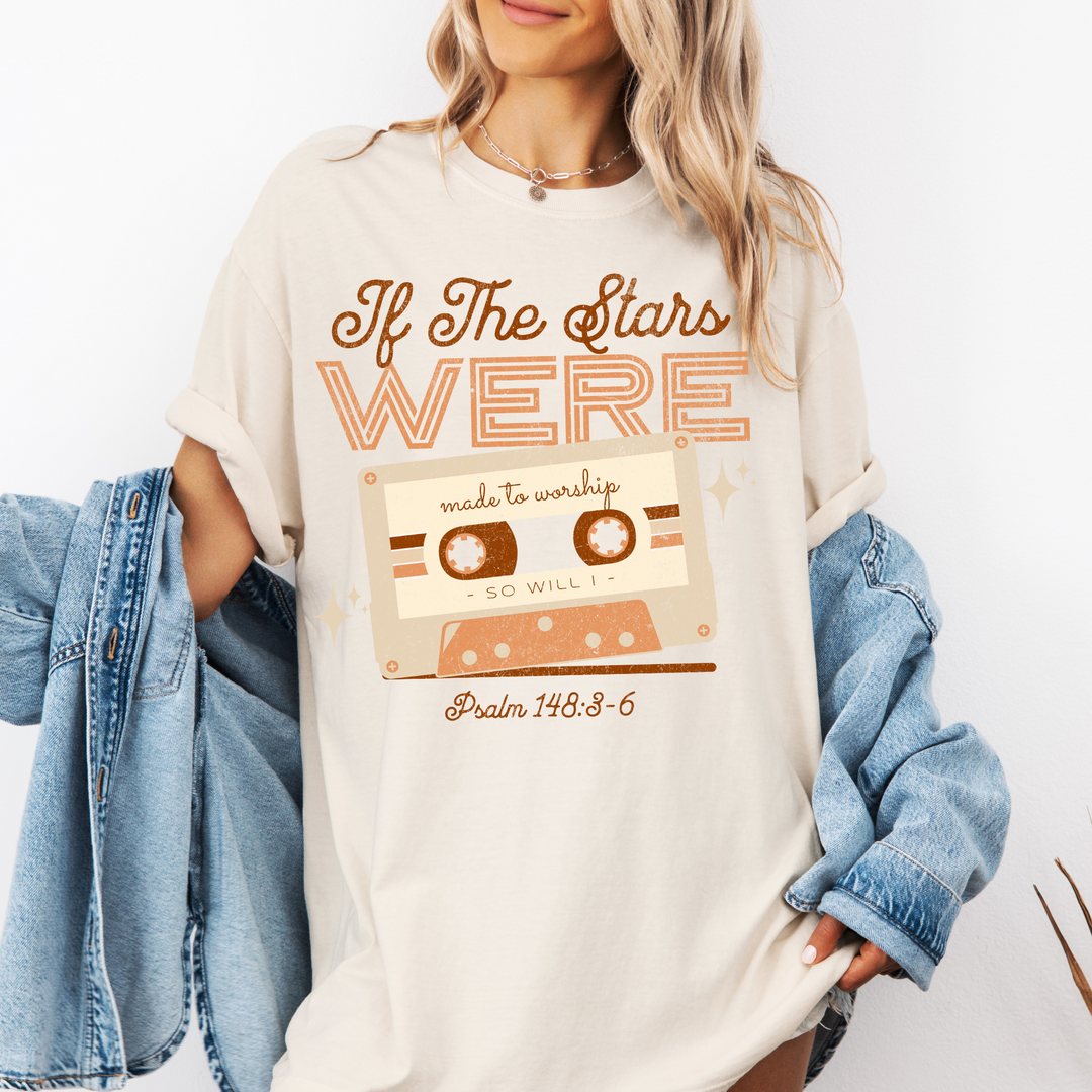 If The Stars Were Made To Worship, So Will I Graphic Tee