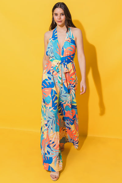 Turn Of Events Printed Jumpsuit