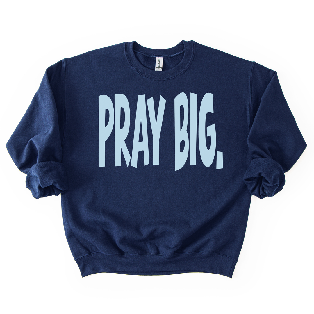 PRAY BIG. Sweatshirt