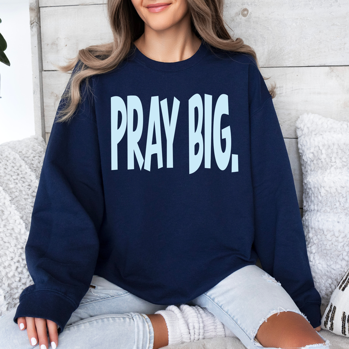 PRAY BIG. Sweatshirt