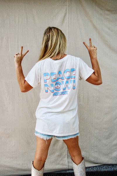 Woodstock Peace Now Tee {Recycled Karma}