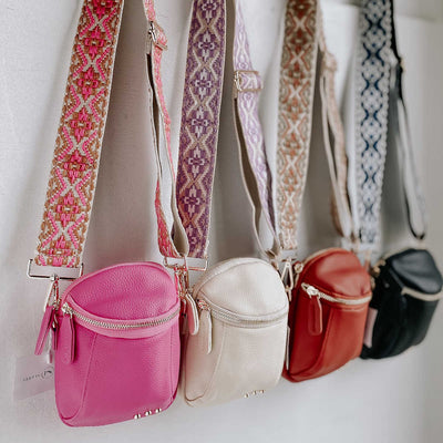 Ellie Crossbody Bag - Pink