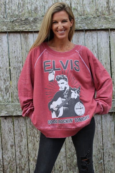 Elvis X Sun Records Sweatshirt {Recycled Karma}