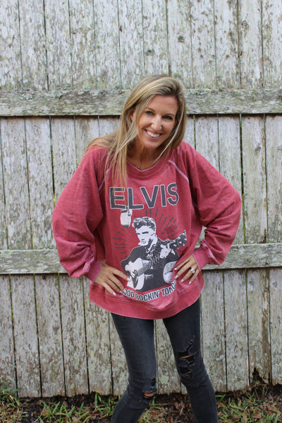 Elvis X Sun Records Sweatshirt {Recycled Karma}