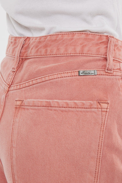 Ultra High Rise 90s Straight Jeans - Coral {Kan Can}