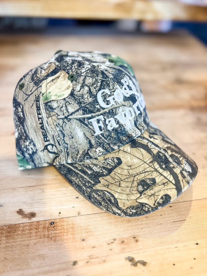 God's Favorite Real Tree Camo Hat