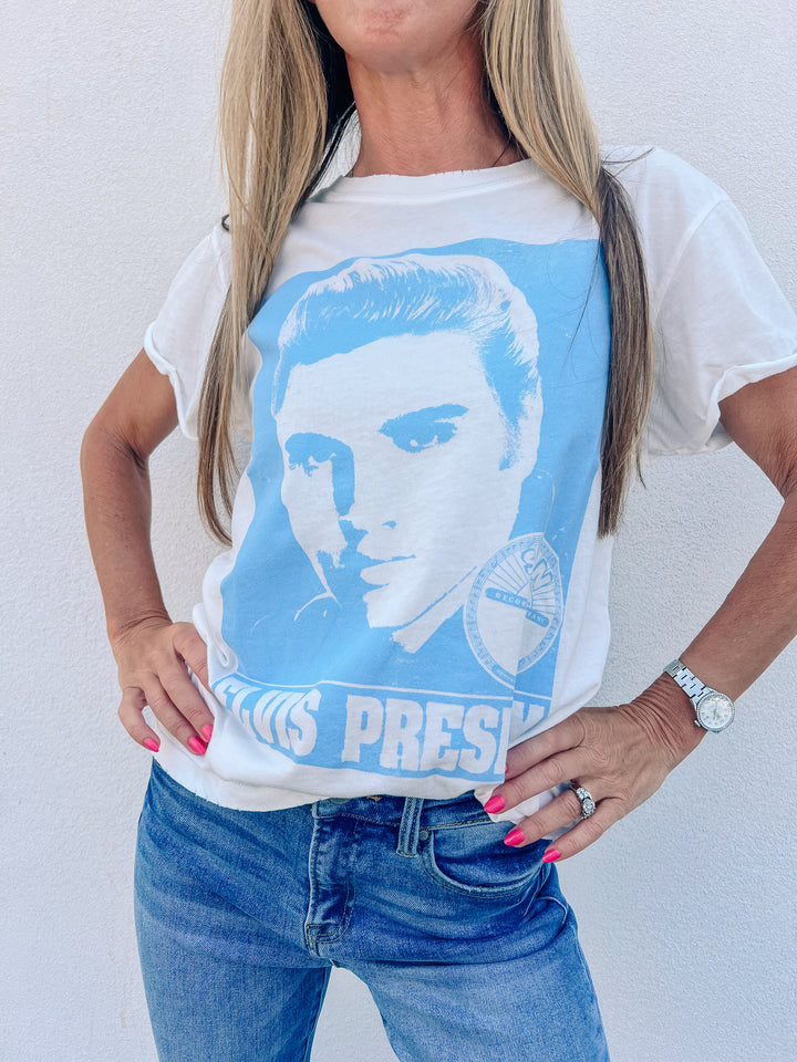 Sun Records X Elvis Presley Photo Tee - Recycled Karma