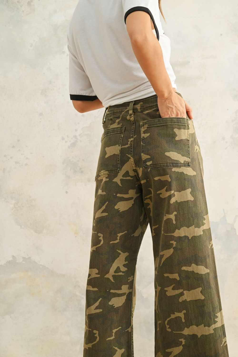 Camo Queen Wide Leg Pants