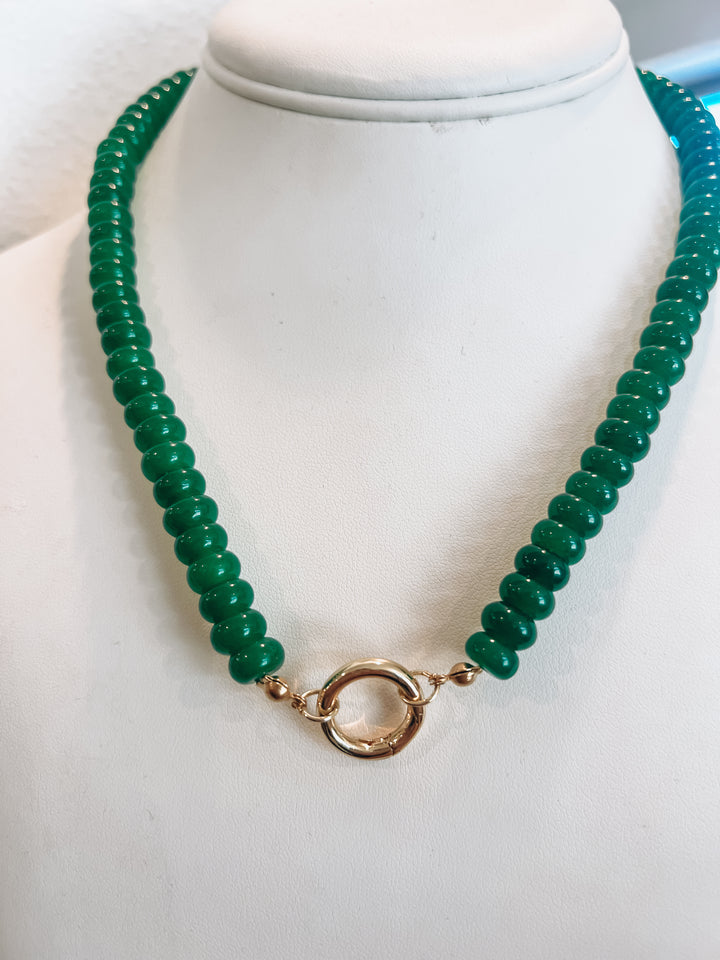 Emerald Gemstone Necklace