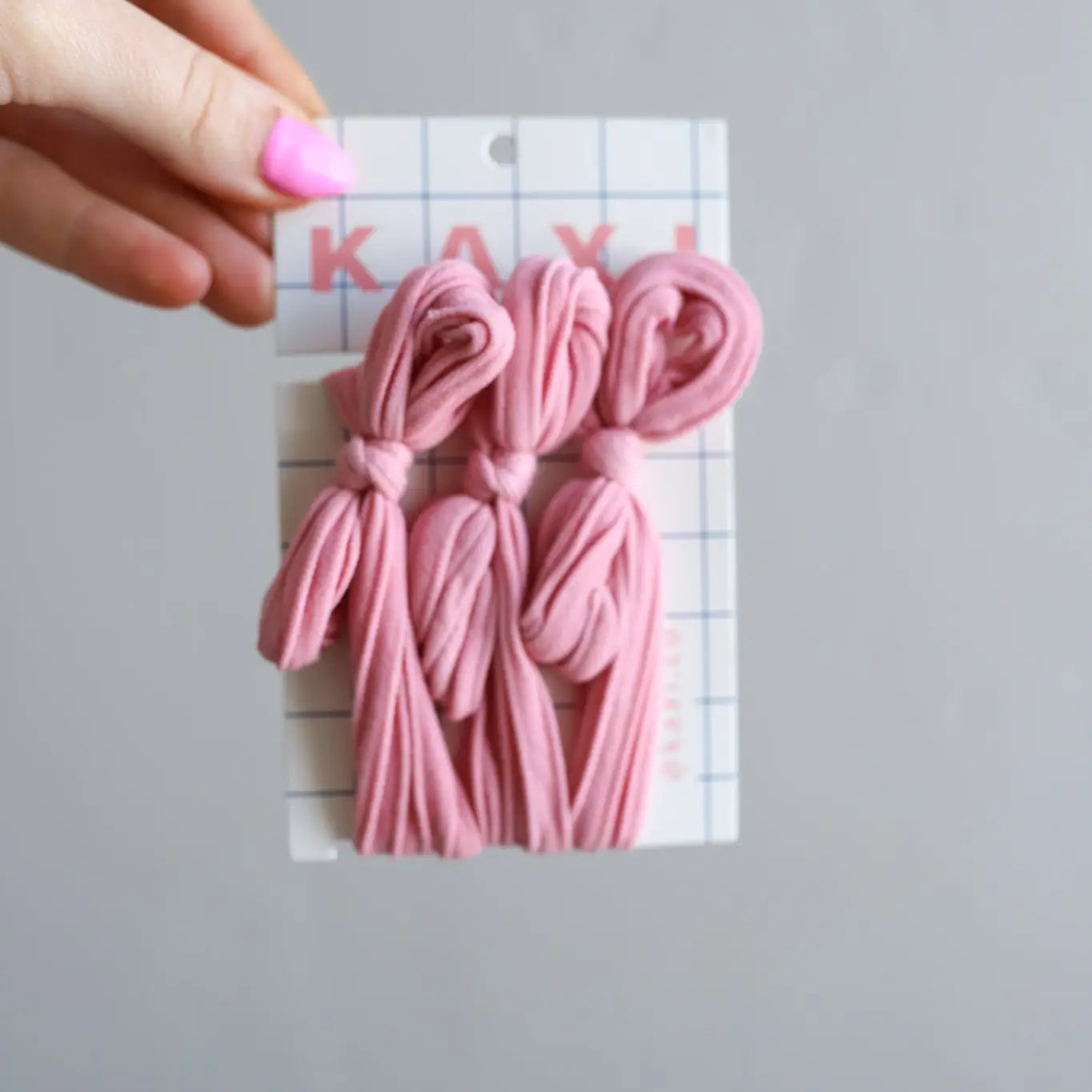 Kaxi Hair Tie -  Strawberry Pink