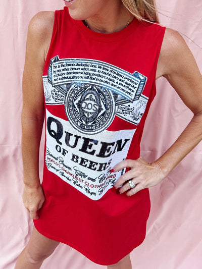 Queen Of Beer Tank Dress {Queen Of Sparkles}
