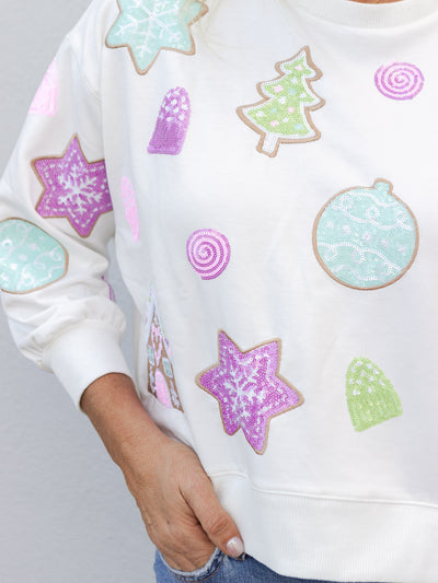 Millie Gingerbread Sweatshirt {Mary Square}