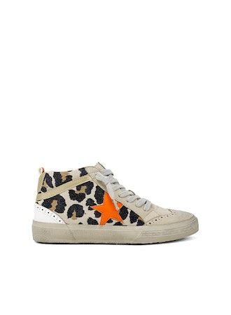 Paulina Leopard Distressed Canvas Sneaker {SHUSHOP}