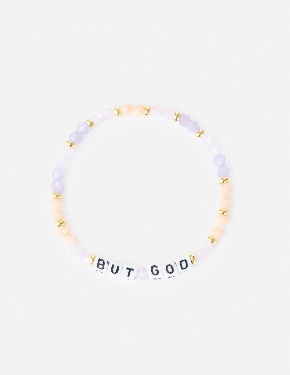 But God Letter Bracelet