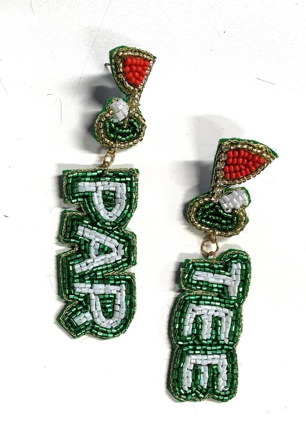 Par Tee Beaded Earring