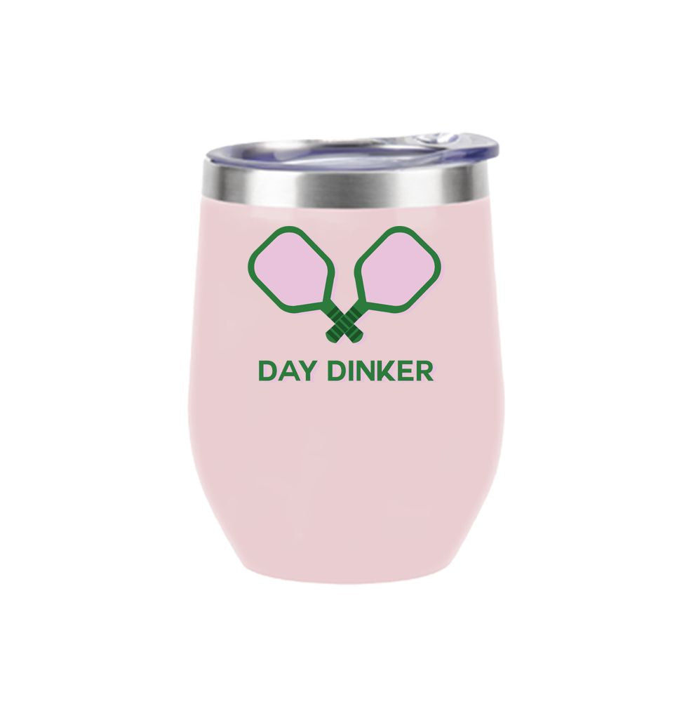 Day Dinker Insulated Wine Tumbler - Pink