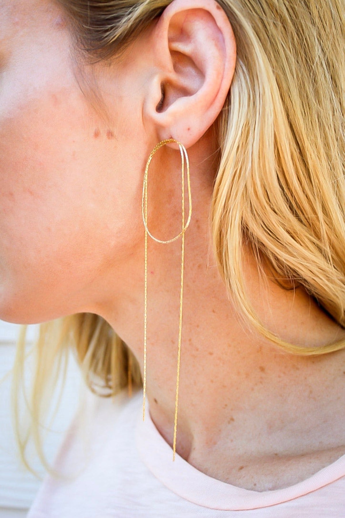 Lele Chain Earring {Kristalize Jewelry}