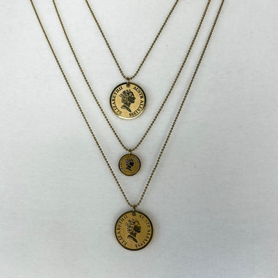 Corbett Coin Necklace {Kristalize Jewelry}