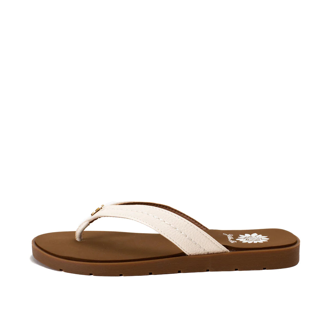 Fallen Logo Sandal - Ivory {Yellowbox}
