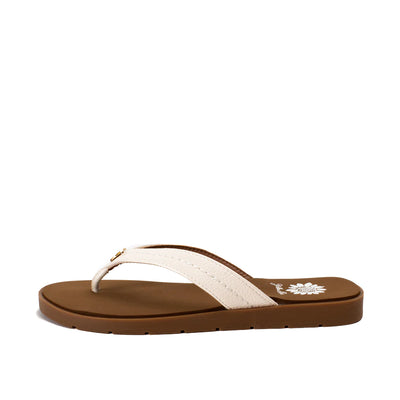 Fallen Logo Sandal - Ivory {Yellowbox}