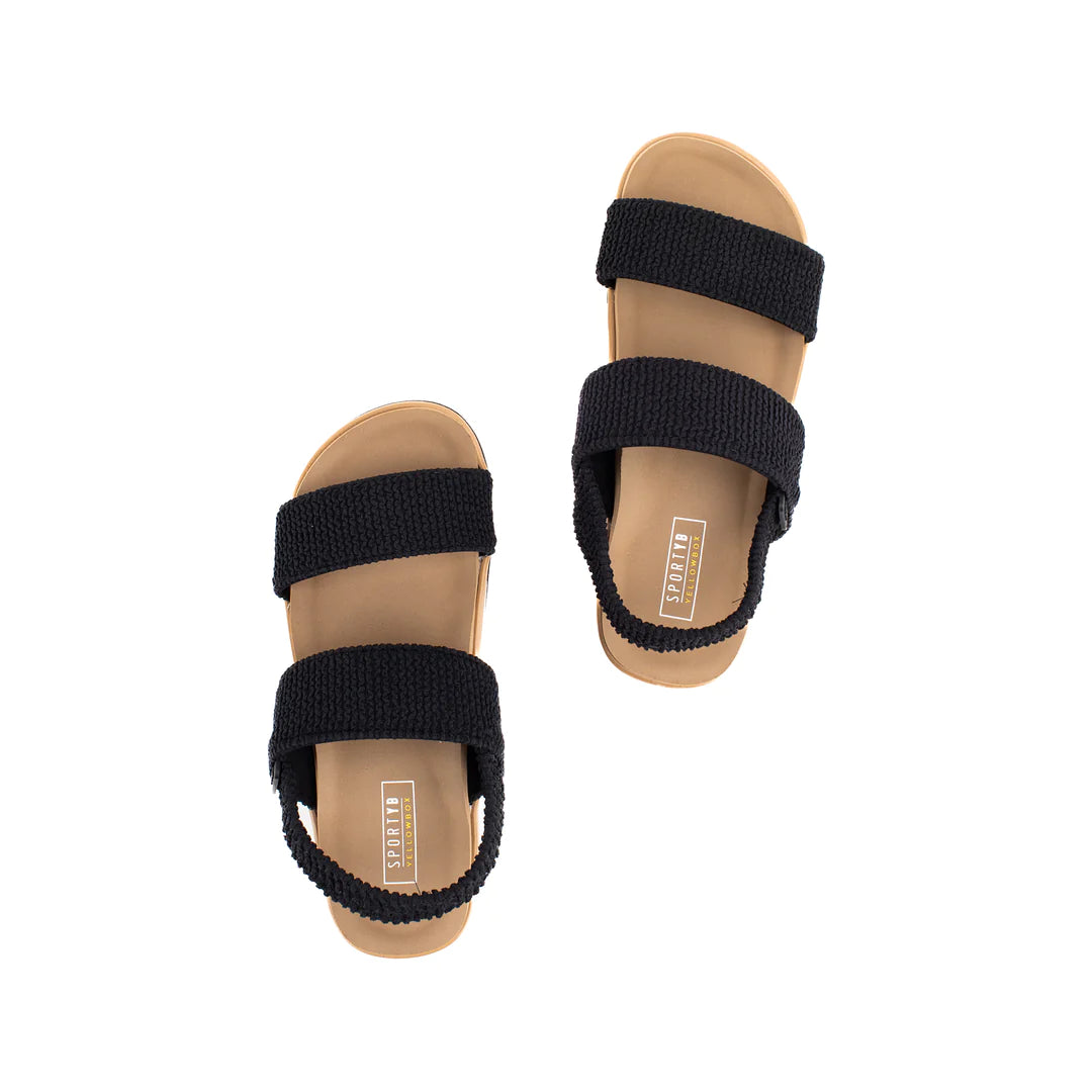 Tiffin Flatform Sandal - Black {Yellowbox}