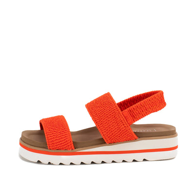 Tiffin Flatform Sandal - Coral {Yellowbox}