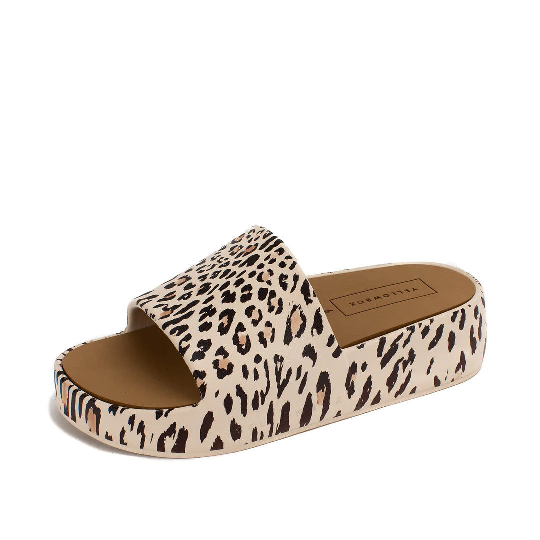 Torrey Flatform Leopard Sandal {Yellowbox}