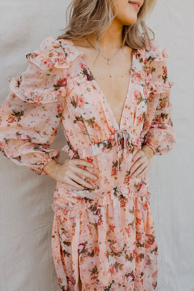 Pia Floral Maxi Dress - Spellbound {Buddy Love}