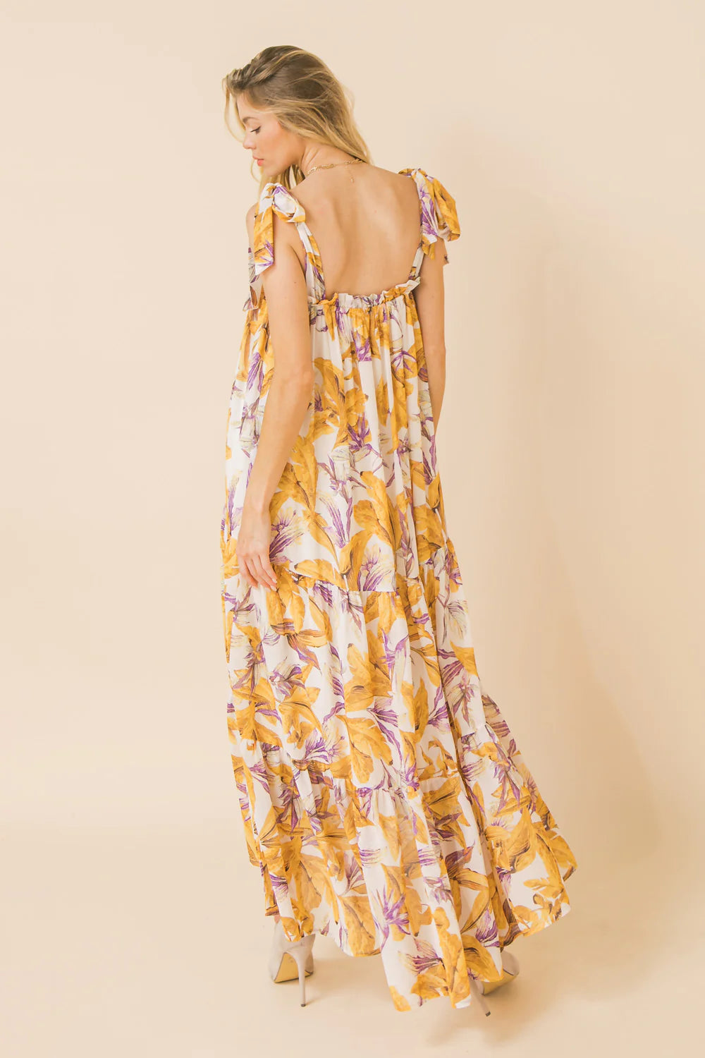 Sunny Bright Woven Maxi Dress