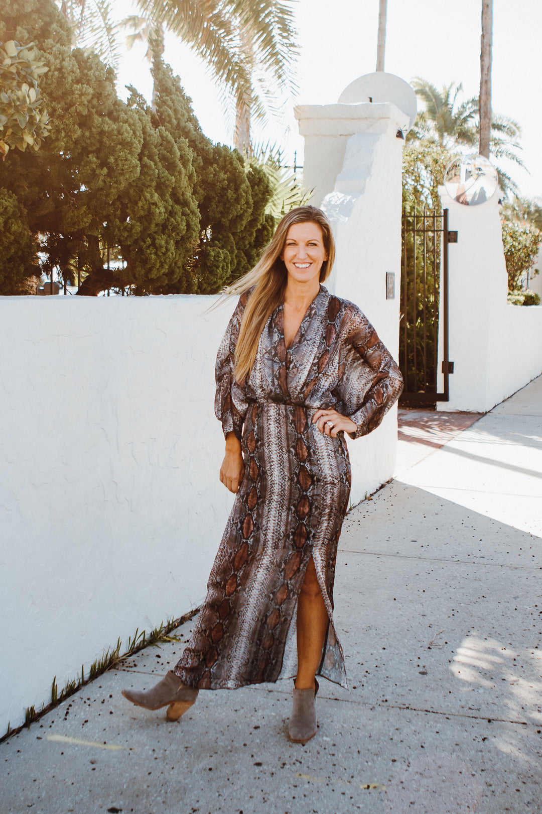 buddy love maxi dress BuddyLove | Lilly Sweetheart Neckline Maxi Dress