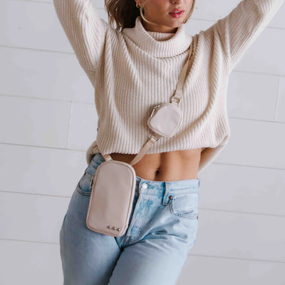 Nessa Nylon Crossbody Phone Bag